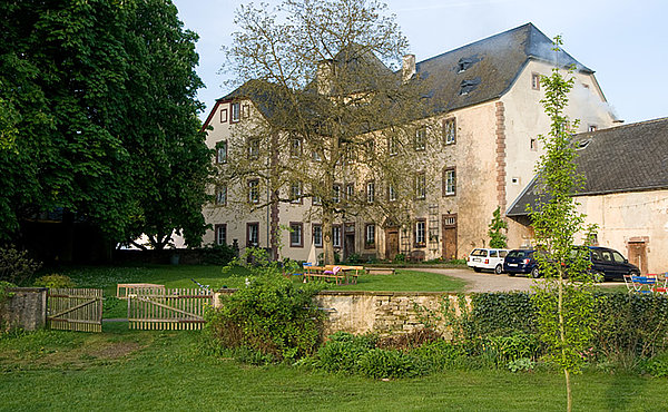 Burg mit Innenhof